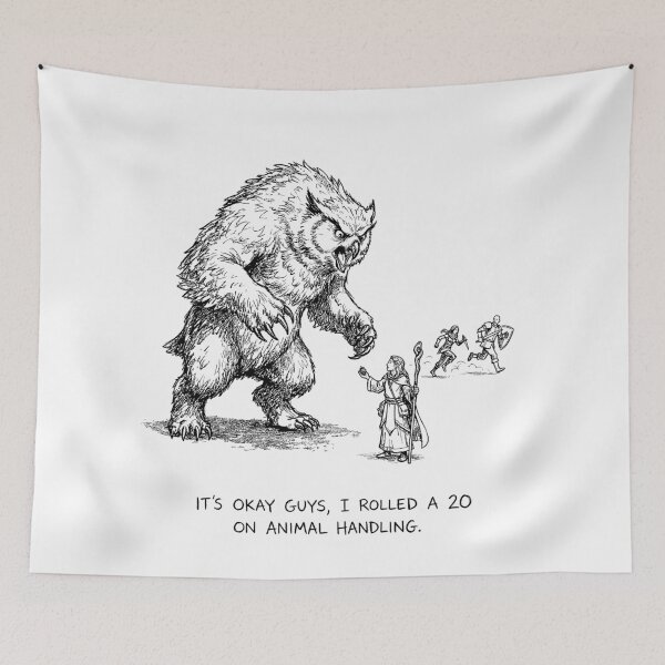 Item preview, The Druid's Pet Project - Funny DnD RPG Meme designed and sold by bapupa.