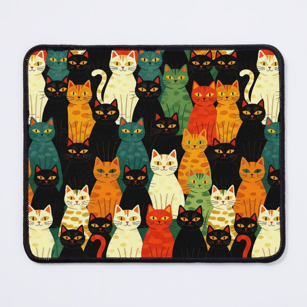 Item preview, A Clowder of Cats designed and sold by JacquiTaylorArt.
