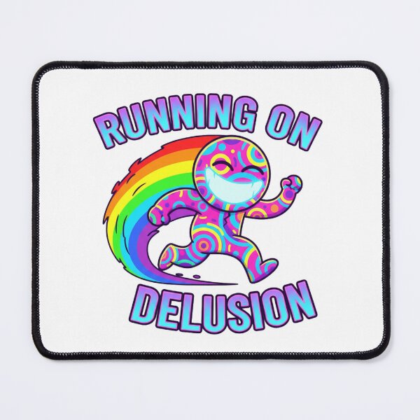 Item preview, Running on Delusion designed and sold by StickVerse by Owais.