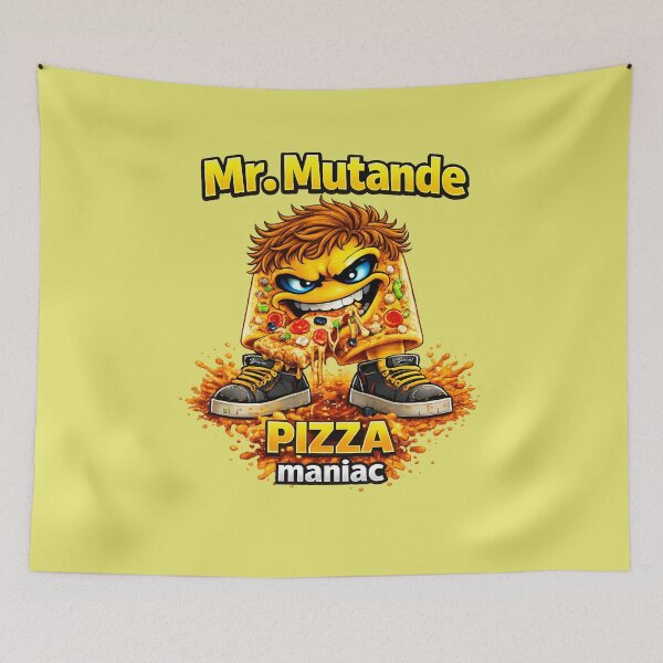 Item preview, Mr. Mutande – Pizza Maniac | Crazy Slice Street Art Design designed and sold by Duivan.