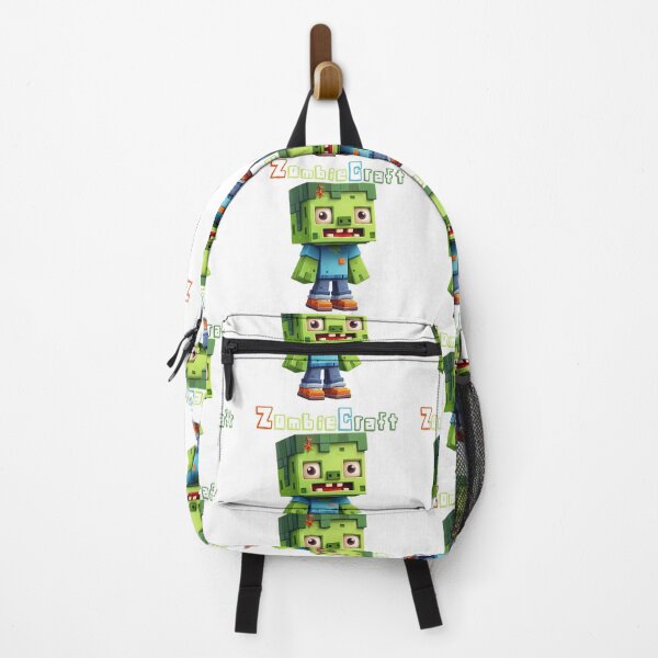 Item preview, ZombieCraft Minecraft Zombie - Cute Blocky Lego Style Art Print designed and sold by DesignArtist.ia.