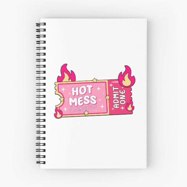 Item preview, Hot Mess Express - Admit One - Pink Ticket designed and sold by JinxyArtistry.