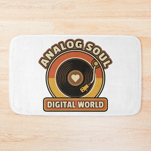 Item preview, Analog Soul Vinyl Record - Retro 70s Audiophile Art designed and sold by Mdozet.