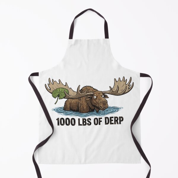 Item preview, 1000 Lbs Of Derp Funny Moose In Water designed and sold by Petzzz.