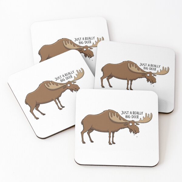 Item preview, Just A Really Big Deer Funny Moose Meme designed and sold by Petzzz.