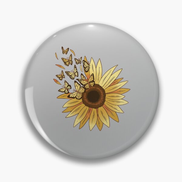 Item preview, Sunflower and butterflies designed and sold by Cosmicstar887.