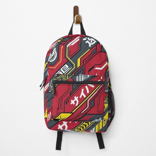 Item preview, Bloodsport - Red Cyberpunk Tech Racing Pattern designed and sold by KeremYurtseven.
