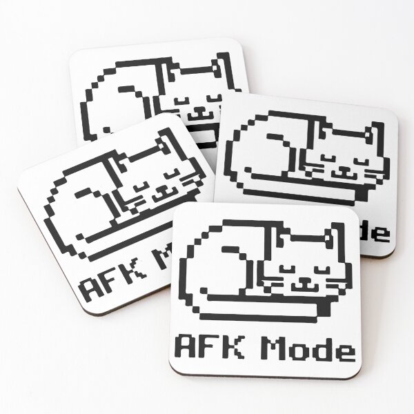 Item preview, AFK Mode Cat Shirt – Funny Sleeping Pixel Cat Retro 8-Bit Gaming Meme Design designed and sold by Design-Pro-21.