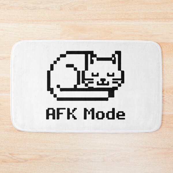 Item preview, AFK Mode Cat Shirt – Funny Sleeping Pixel Cat Retro 8-Bit Gaming Meme Design designed and sold by Design-Pro-21.