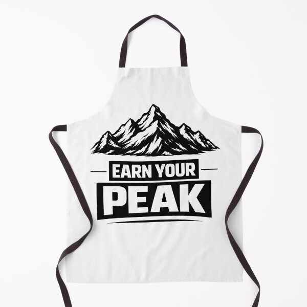Item preview, Earn Your Peak – Mountain Climbing Motivational Design designed and sold by RelateAndTee.