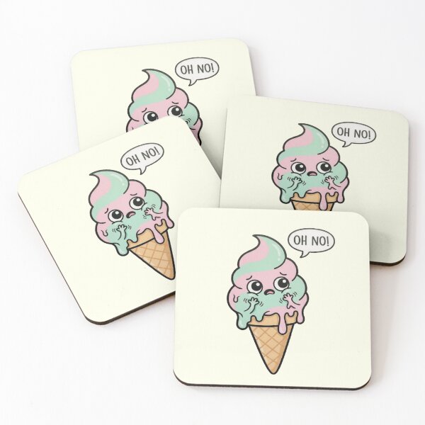 Item preview, Oh No Melting Ice Cream Cone designed and sold by MOONE FLOWER.