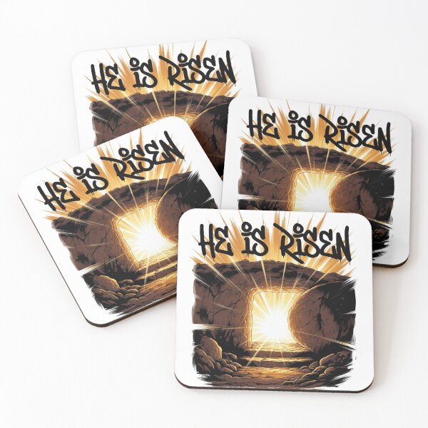 Item preview, He Is Risen - Easter Sunday Celebration designed and sold by Jan Menard Sangal Apparel.