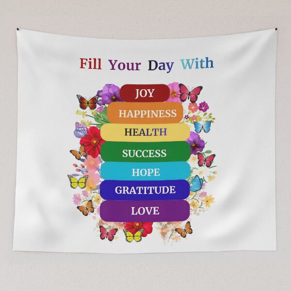 Item preview, ATTRACT  POSITIVITY  WITH  POSITIVE  WORDS   PRINTED designed and sold by Brewgoodness.