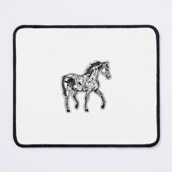 Item preview, Glitch-Art Fragmented Horse designed and sold by Daniel-DL.
