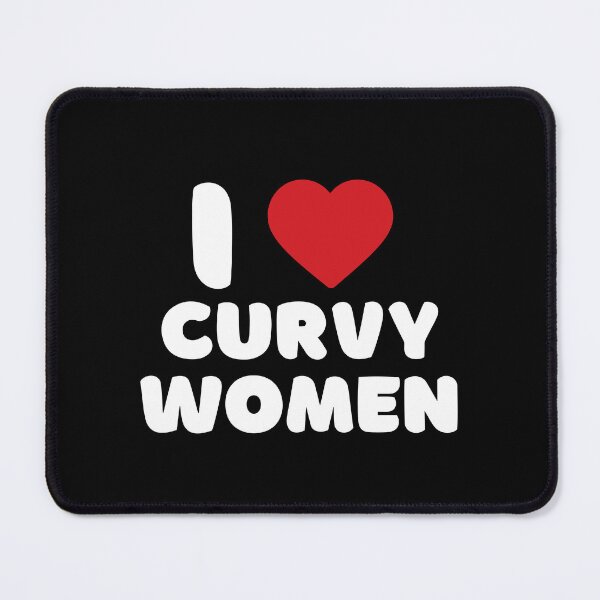 Item preview, I Love Curvy women designed and sold by Itsheartshop.