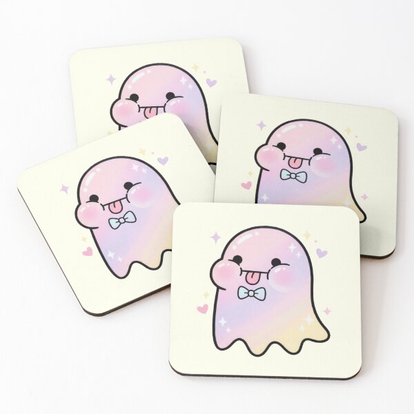 Item preview, Cute Pastel Rainbow Ghost designed and sold by MOONE FLOWER.