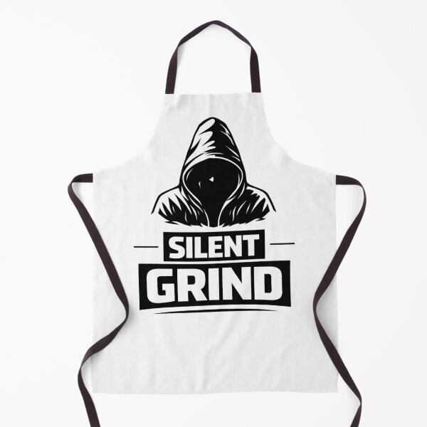 Item preview, Silent Grind – Hooded Hustle Motivational Design designed and sold by RelateAndTee.