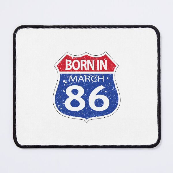 Item preview, Born in March 1986 designed and sold by FashionHeritage.