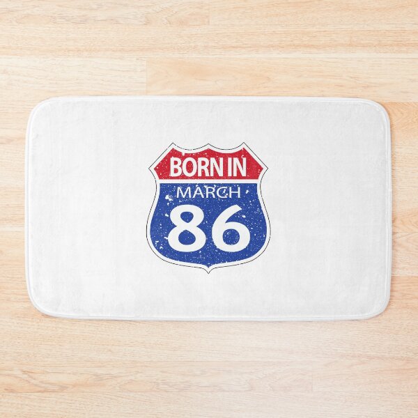Item preview, Born in March 1986 designed and sold by FashionHeritage.