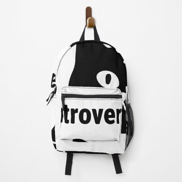 Item preview, Introvert Balance Cat Shirt – Minimalist Black Cat Icon Funny Introvert Personality Humor Design designed and sold by Design-Pro-21.