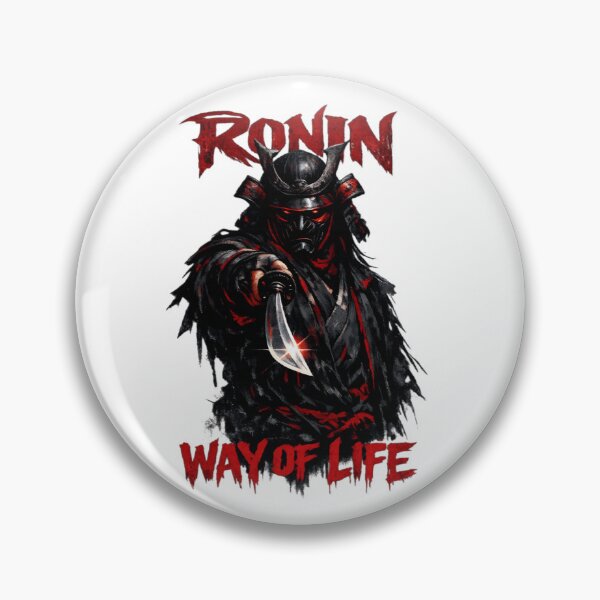 Item preview, Ronin Way of Life – Dark Samurai Warrior designed and sold by SidTastic .