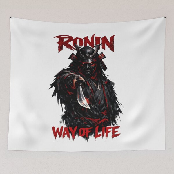 Item preview, Ronin Way of Life – Dark Samurai Warrior designed and sold by SidTastic .