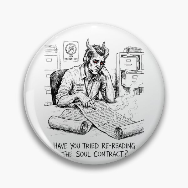 Item preview, Tiefling Tech Support - Funny DnD RPG Meme designed and sold by bapupa.