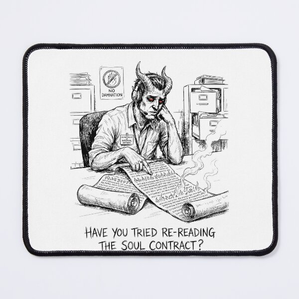 Item preview, Tiefling Tech Support - Funny DnD RPG Meme designed and sold by bapupa.