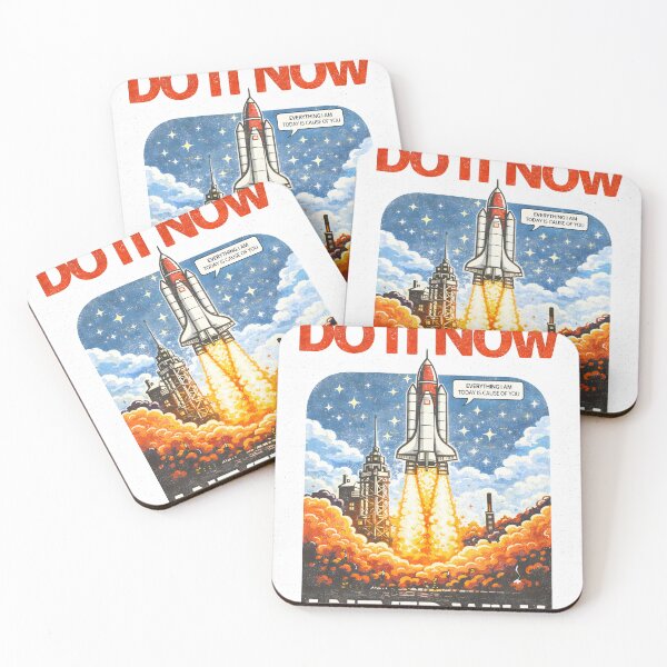 Item preview, If I Don’t Do It Now I Never Will – Rocket Motivation designed and sold by Matinez Pink.