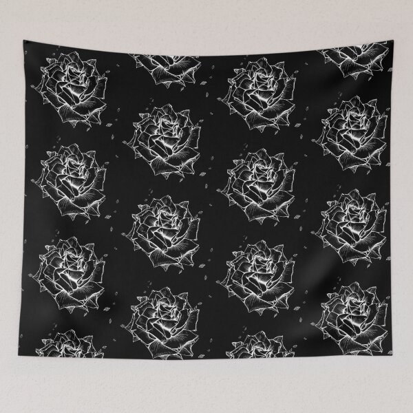Item preview, A White Rose (Transparent With White Lines) designed and sold by NilCaelum.