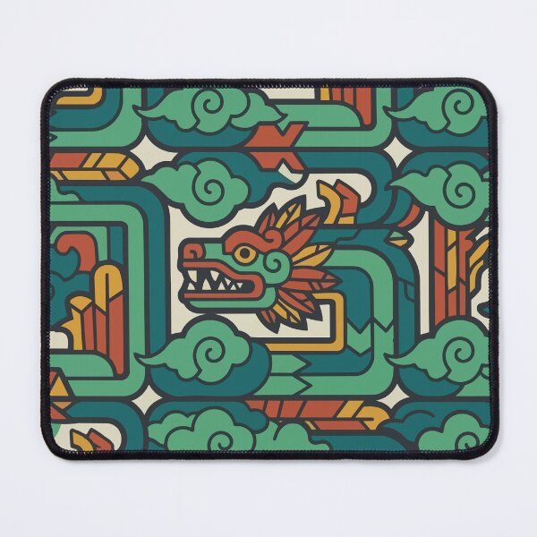 Item preview, Fire Serpent - Ancient Aztec Fire Serpent Art designed and sold by KeremYurtseven.