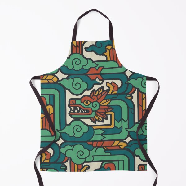 Item preview, Fire Serpent - Ancient Aztec Fire Serpent Art designed and sold by KeremYurtseven.