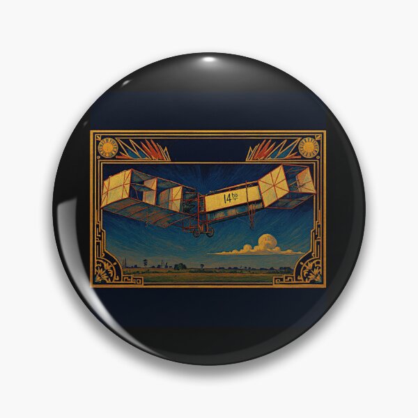 Item preview,  Flight Over Belle Époque Paris – Santos Dumont’s 14-bis #9 designed and sold by Helios Be. Lavsh.