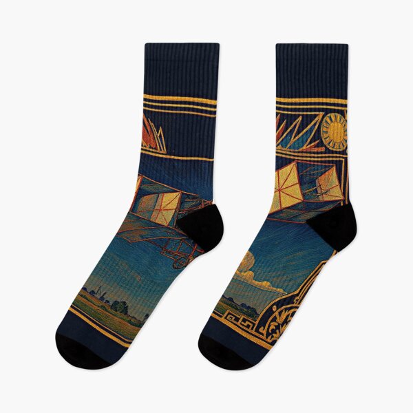 Item preview,  Flight Over Belle Époque Paris – Santos Dumont’s 14-bis #9 designed and sold by Helios Be. Lavsh.