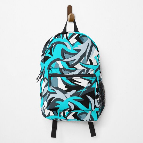 Item preview, Frontside Misty - Arctic Blue Abstract Wave Pattern designed and sold by KeremYurtseven.