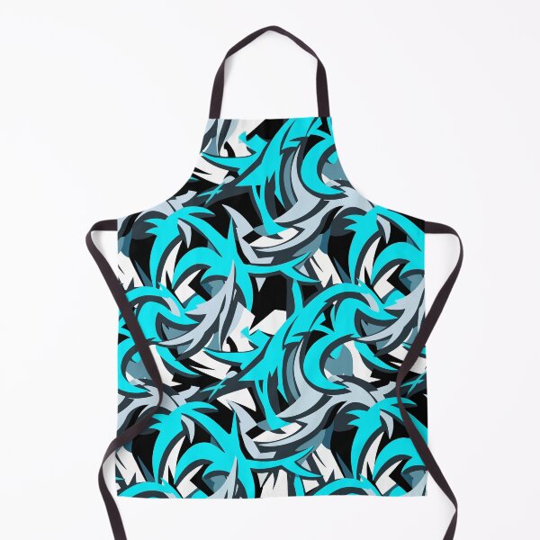 Item preview, Frontside Misty - Arctic Blue Abstract Wave Pattern designed and sold by KeremYurtseven.