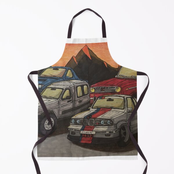 Item preview, Analog Legends at Sunset – Hand Drawn Car Artwork designed and sold by ziurart.