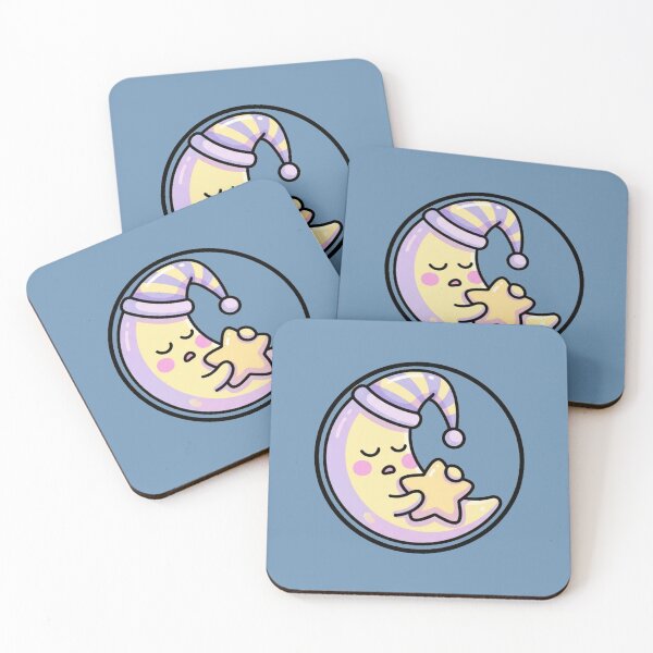 Item preview, Sleeping Moon with Nightcap and Star designed and sold by MOONE FLOWER.