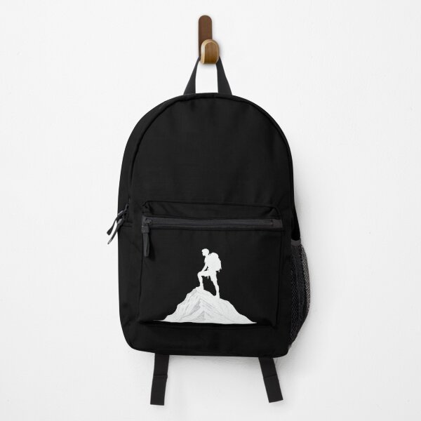 Item preview, Mountain Climber Silhouette – Summit Victory Pose designed and sold by BrushRushX.