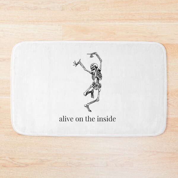 Item preview, Alive On the Inside Skeleton designed and sold by Oops I Designed It.
