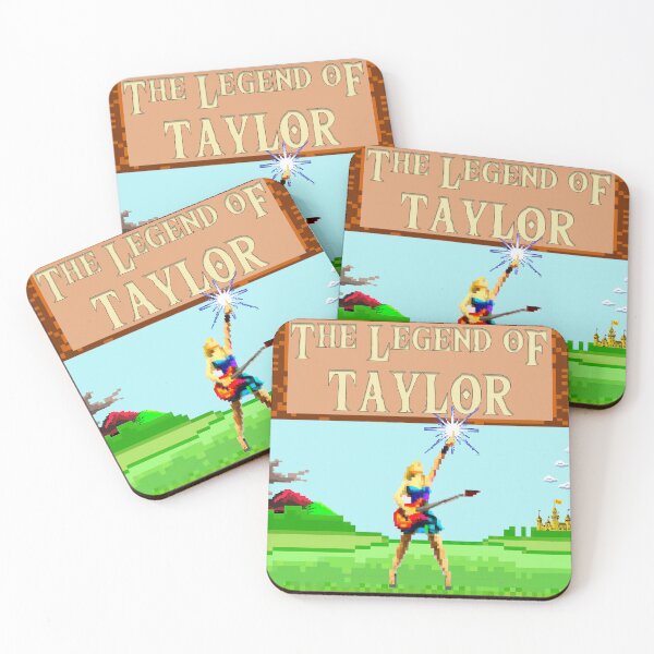 Item preview, The Legend of Taylor – Retro 8-Bit Fantasy Parody Art designed and sold by DiamondSkyShirt.