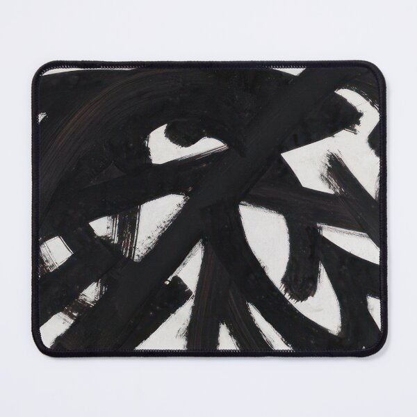 Item preview, brou de noix sur papier 48 x 62 5 cm 1946 1946  - Pierre Soulages   designed and sold by nebelimr.