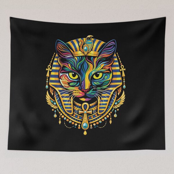 Item preview, Unleash the Psychedelic Power of the Goddess | Ancient Egypt Art designed and sold by GulfSignature.