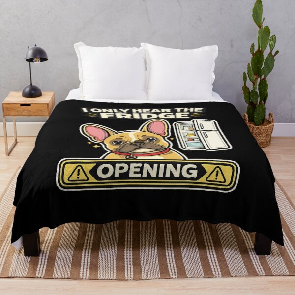 Item preview, I Only Hear The Fridge Opening French Bulldog Frenchie lovers or owners, dog lovers designed and sold by Collagedream.