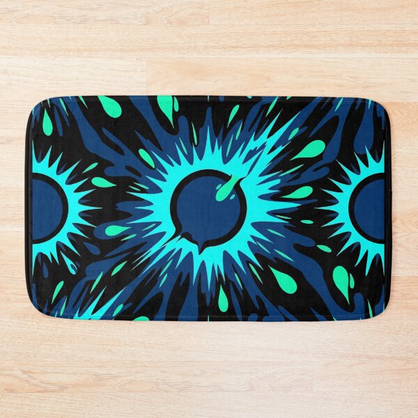 Item preview, Icarus Fell - Teal Sun Flare Abstract Pattern designed and sold by KeremYurtseven.