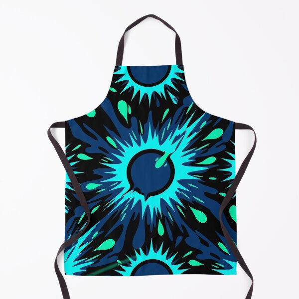 Item preview, Icarus Fell - Teal Sun Flare Abstract Pattern designed and sold by KeremYurtseven.