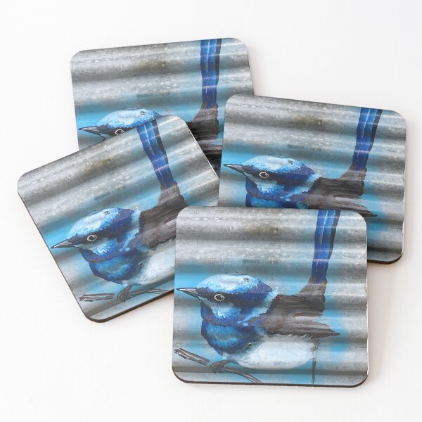 Item preview, BLUE WREN designed and sold by Colleen Herbert Art.