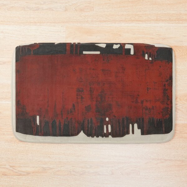 Item preview, composition rouille et noire xxv 1974  - Pierre Soulages   designed and sold by nebelimr.