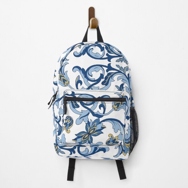 Item preview, Inheritance - Blue and White Porcelain Floral Pattern designed and sold by KeremYurtseven.