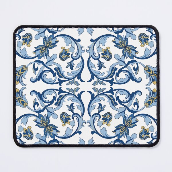 Item preview, Inheritance - Blue and White Porcelain Floral Pattern designed and sold by KeremYurtseven.